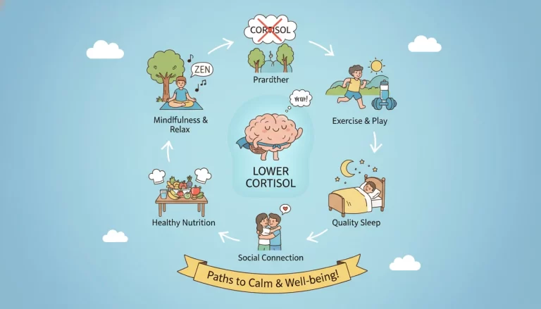 how to lower cortisol levels